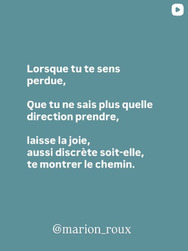 Publication Instagram de Marion Roux 6